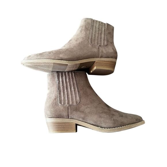 Western Boots Universal Thread Dark Taupe (Dark Brown) Size 8 wide - Picture 5 of 6